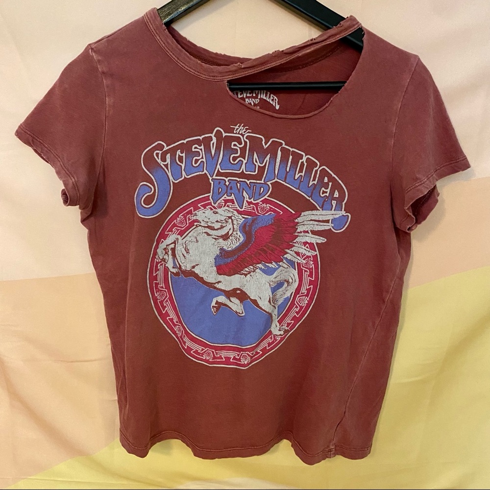 Steve Miller Band Distressed Tour T Shirt